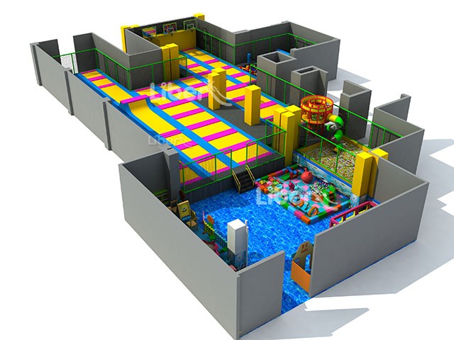 China Customized Kids Trampoline Park Equipment Supplier